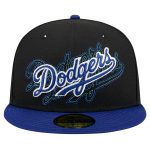 LA Jersey Shop – mens los angeles dodgers new era black shadow stitch 59fifty fitted hat with Classic Design and Perfect Fit