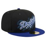 LA Jersey Shop – mens los angeles dodgers new era black shadow stitch 59fifty fitted hat with Classic Design and Perfect Fit