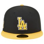 LA Jersey Shop – mens los angeles dodgers new era blackgold 59fifty fitted hat with Classic Design and Perfect Fit