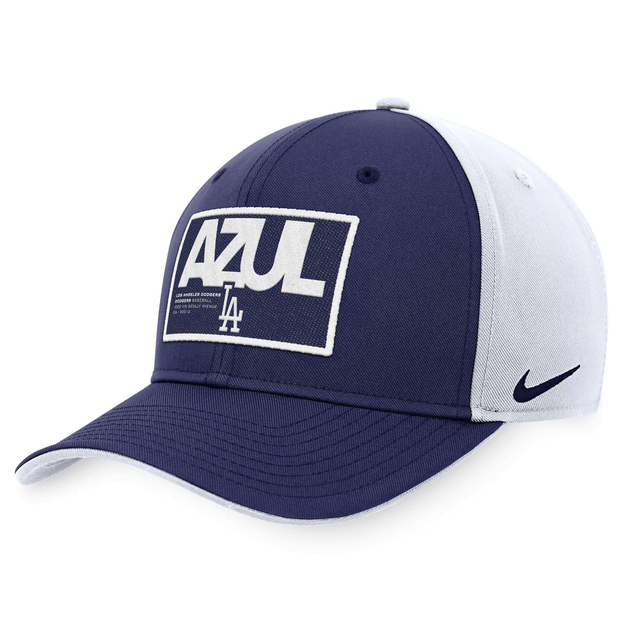 LA Jersey Shop – mens los angeles dodgers nike royalwhite classic99 colorblock performance snapback hat with Classic Design and Perfect Fit